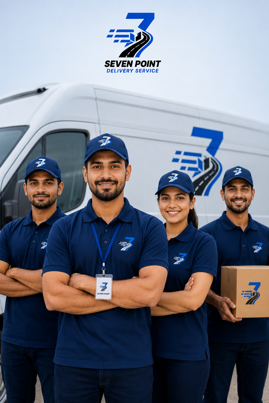 Seven Point Delivery team in Dubai